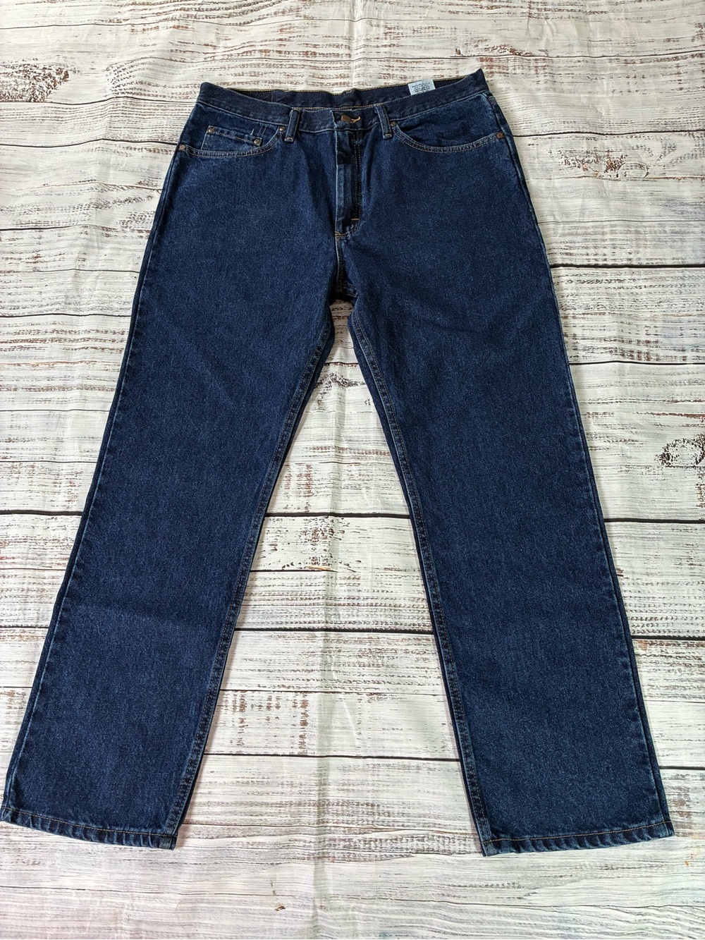 Wrangler Jeans Men’s 36x30 Five Star Premium Regular Fit Blue Stretch NWT